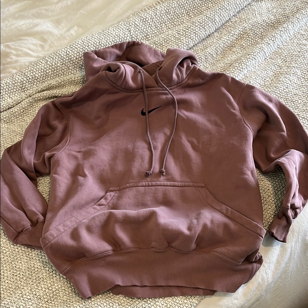 Nike mauve hoodie
